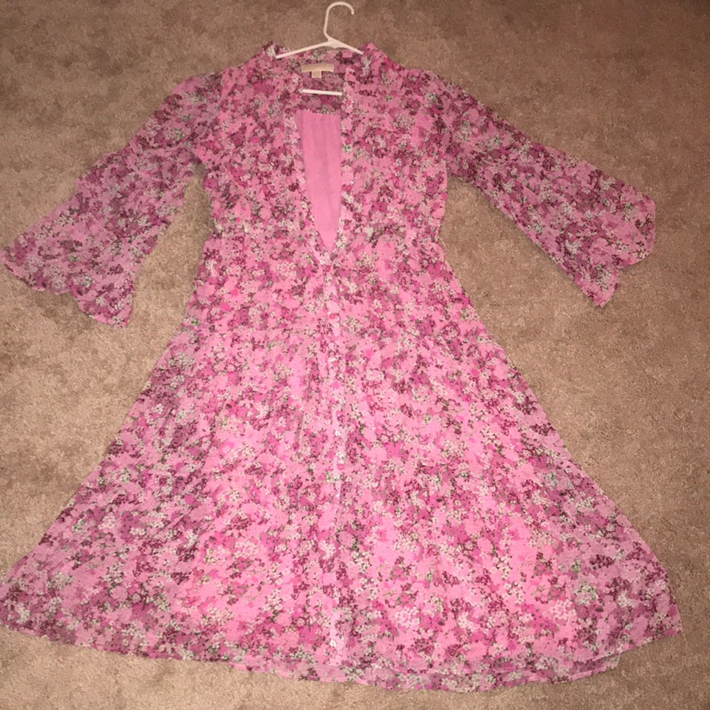 Michael Kors Feb 19 floral dress